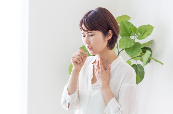 呼吸器の症状