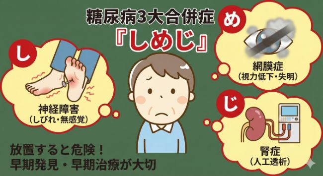 3大合併症(しめじ)